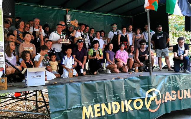 Ganadores certamenes gastronómicos de Mendiko Lagunak