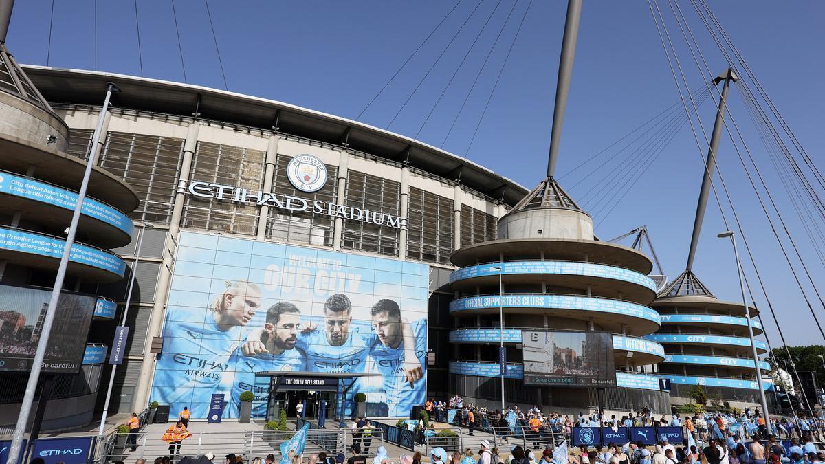 Imagen del Etihad Stadium, campo del Manchester City