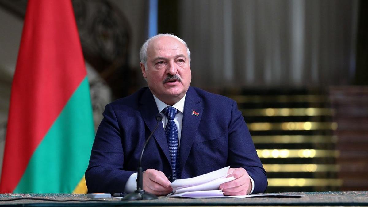 El presidente de Bielorrusia, Alexandr Lukashenko, en una foto de archivo.