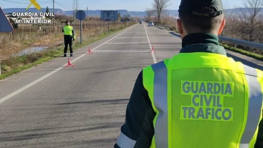 Patrulla de la Guardia Civil de Tráfico.