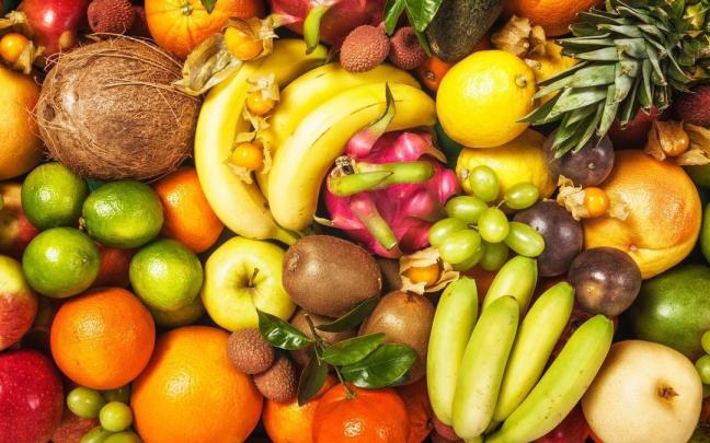 Variedad de frutas frescas y muy saludables. Variedad de frutas frescas y muy saludables.