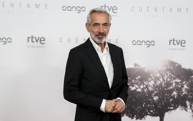 Imanol Arias en un photocall.