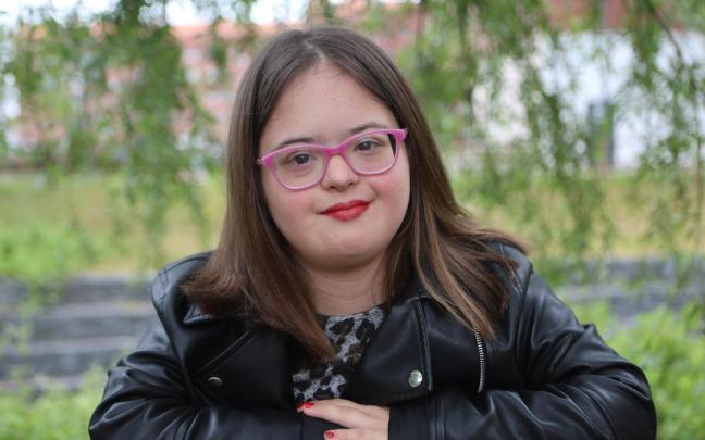 Indira Martínez de Ilarduya, premio de la ONU ‘Síndrome de Down’.