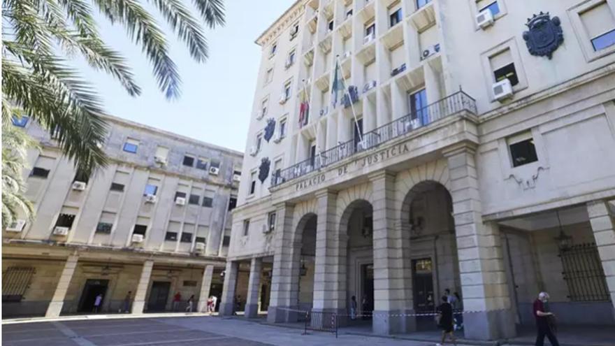 Edificio de la Audiencia de Sevilla.