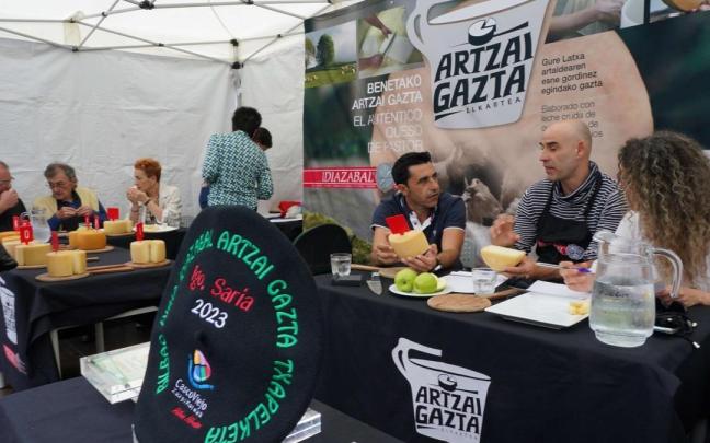 En imágenes: Gazta Fest, 20 quesos compiten por ser el mejor Idiazabal en Bilbao