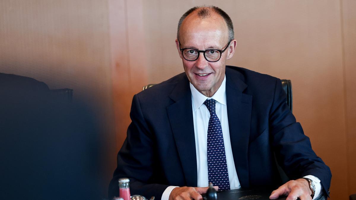 El canciller alemán, Friedrich Merz.
