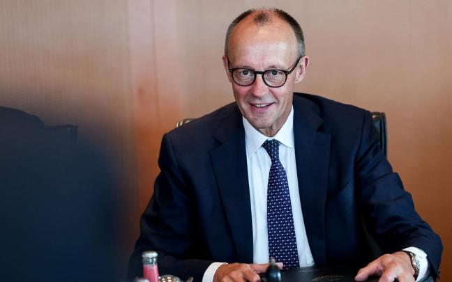 El canciller alemán, Friedrich Merz