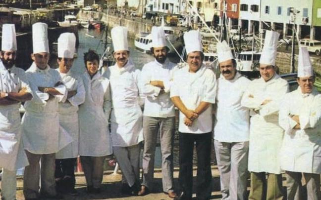 Fundadores de la nueva cocina vasca.