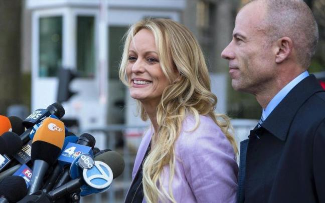 Stormy Daniels celebra la imputación de Trump: "Se hace justicia".