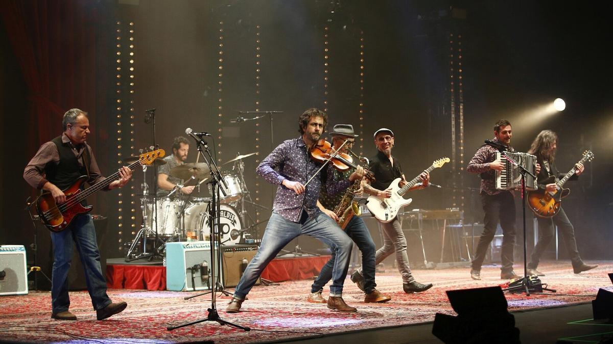Concierto de Fito & Fitipaldis en el Baluarte (Iruñea).