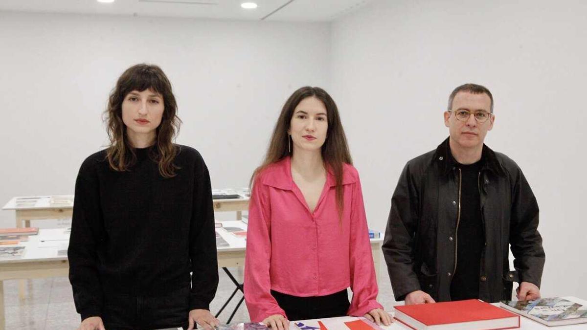 Mirari Echávarri, Irati Gorostidi y Alejandro Cesarco en Artium