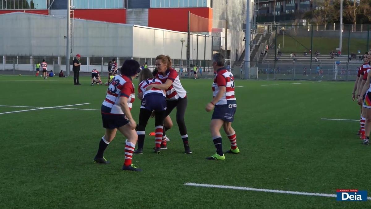 Lamiak URB son un equipo del Universitario Bilbao Rugby conformado por madres de jugadores del club