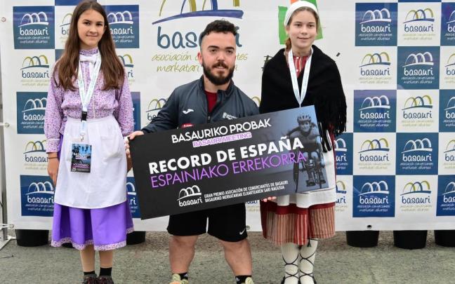 El malagueño álvaro Jimenes cerró su participación con récord de España en lanzamiento de peso