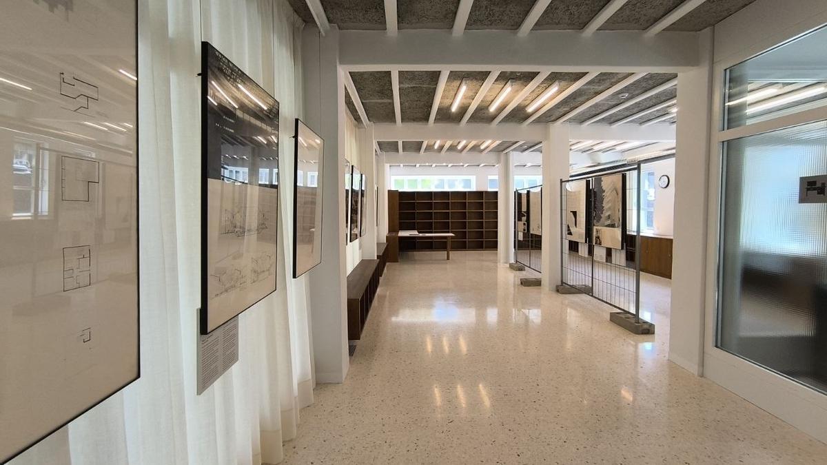 Exposición de Alejandro de la Sota en el Edificio Emigración