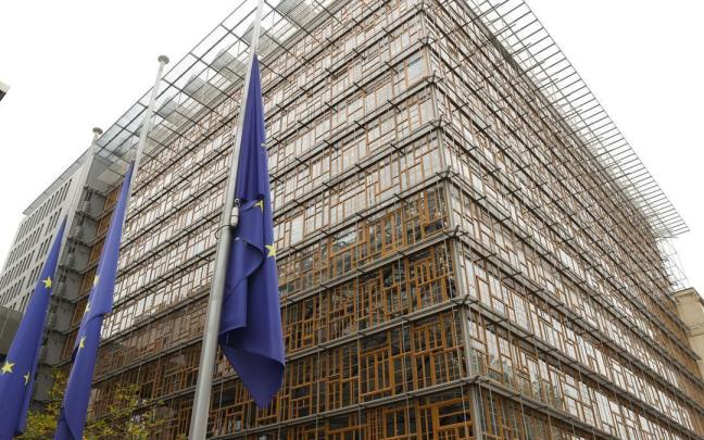 Edificio Europa, sede del Consejo de la UE en donde se recelebran las reuniones de ministros y de líderes de la UE en Bruselas.
