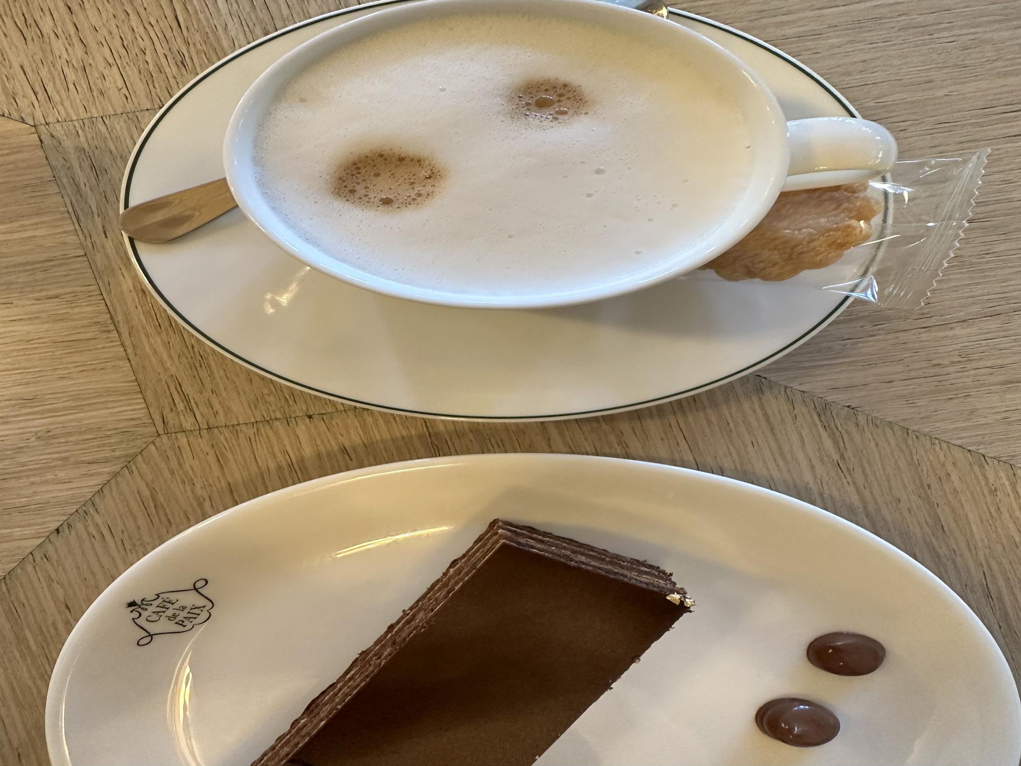 Desayuno de Café de la Paix.