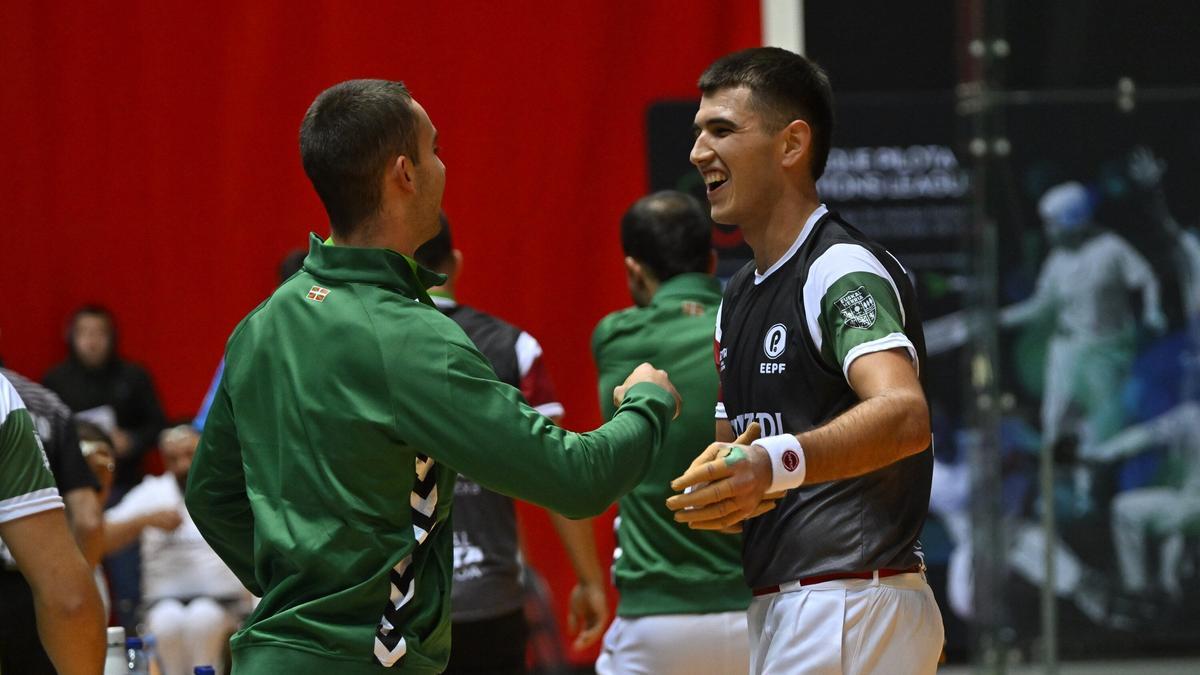 En imágenes: Lizeaga supera a Arribillaga en la final de la Liga de Naciones de mano individual