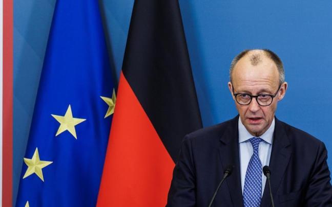 El canciller alemán, Friedrich Merz