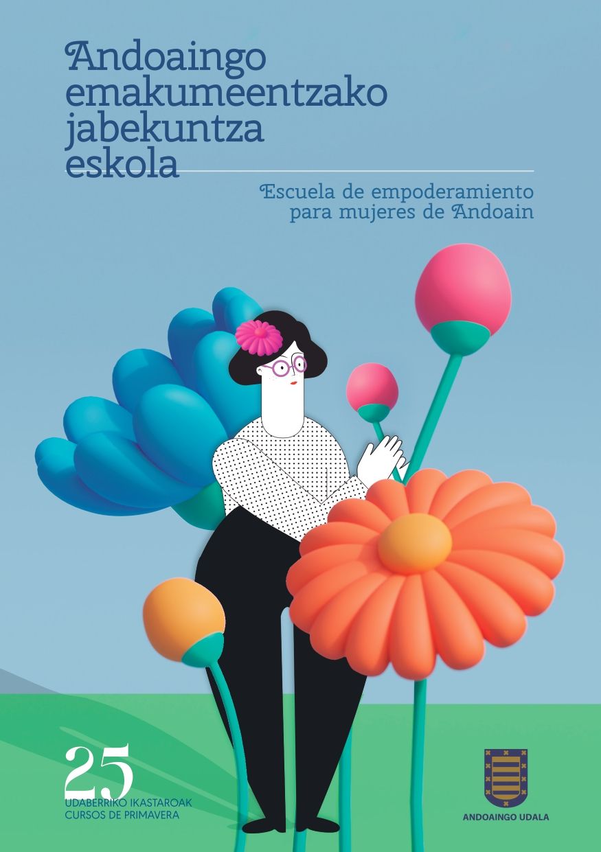 Cartel de la Escuela de Empoderamiento de Andoain