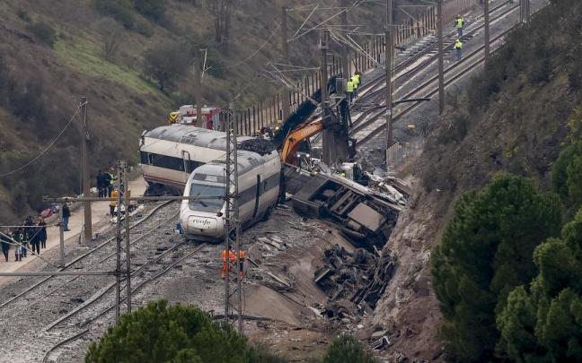Imagen de los trenes accidentados en Adamuz, Córdoba