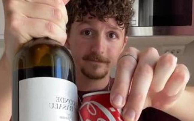 El tiktoker británico protagonista de este viral. El tiktoker británico protagonista de este viral.