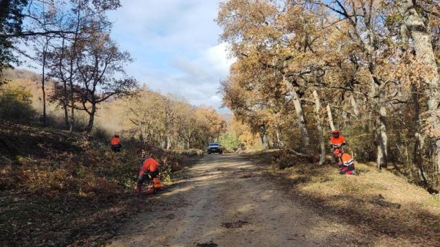 Suteak prebenitzeko lanak hasi ditu Arabako Aldundiak Izkiko Parke Naturalean.