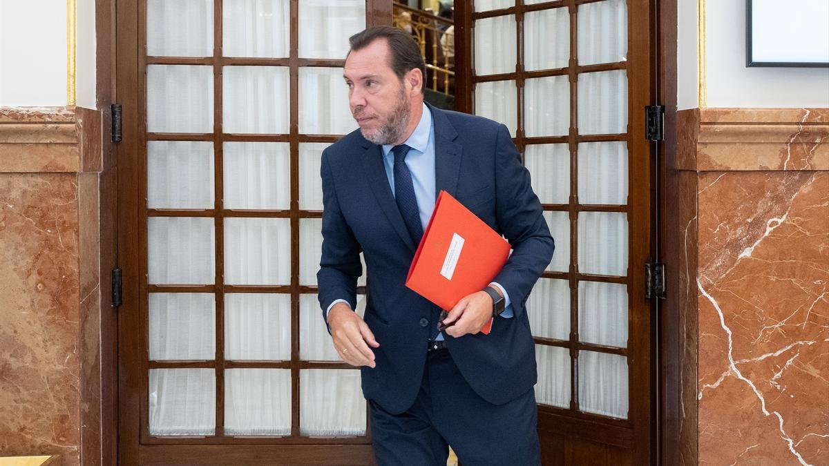 El ministro de Transportes y Movilidad Sostenible, Óscar Puente