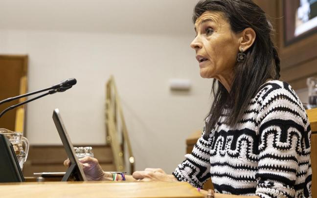 La consejera de Igualdad, Justicia y Políticas Sociales, Nerea Melgosa.