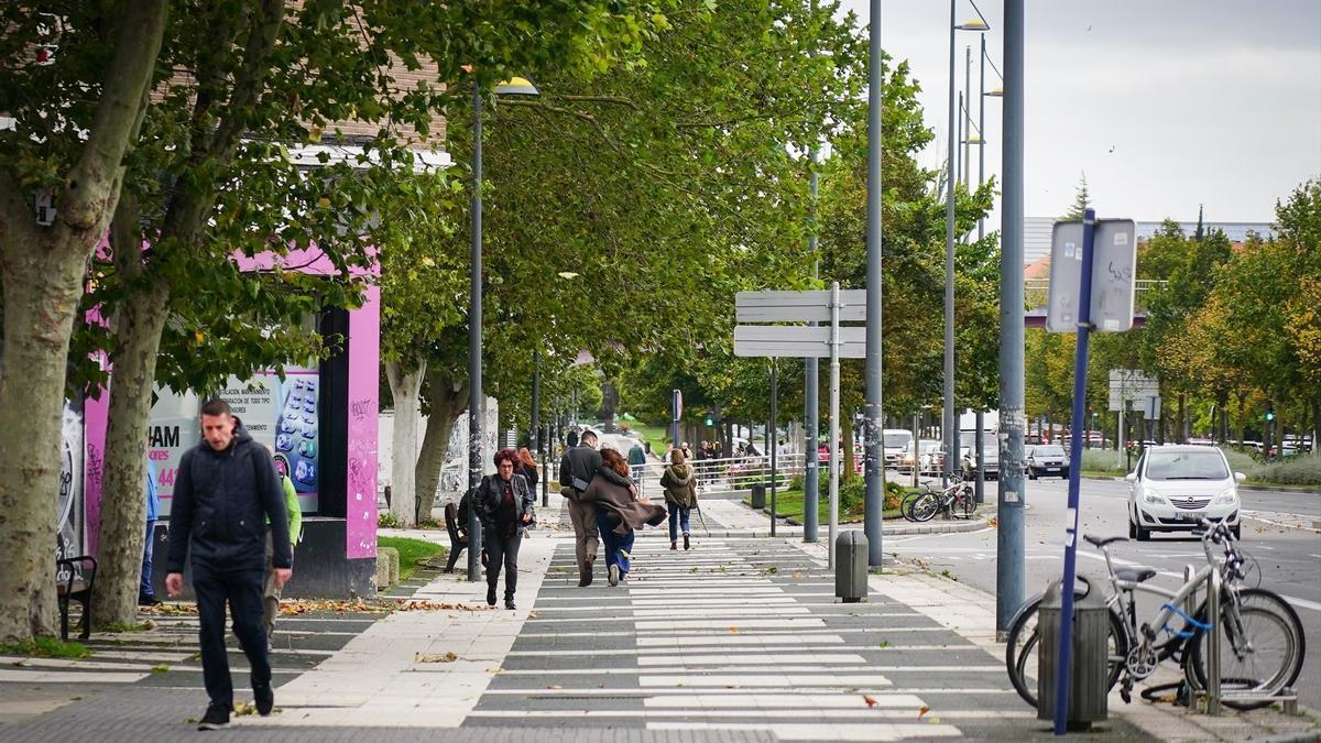 Alerta naranja por fuertes rachas de viento en Euskadi.