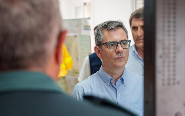 El ministro de Presidencia, Justicia y Relaciones con las Cortes, Félix Bolaños