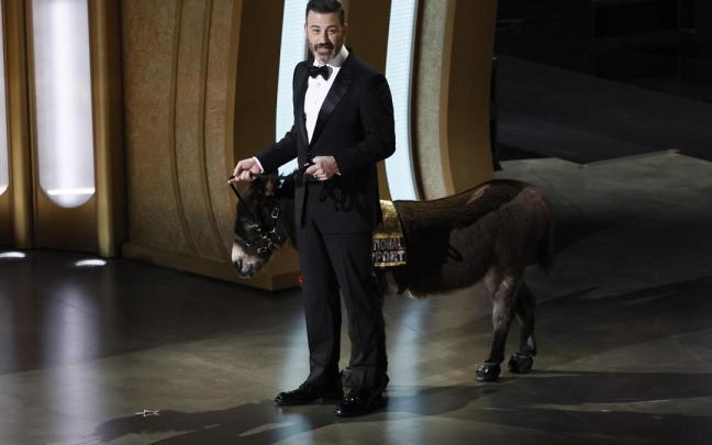 Jimmy Kimmel, durante la gala de los Oscar. Jimmy Kimmel, durante la gala de los Oscar.