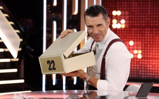 Jesús Vázquez, presentador del concurso '¡Allá Tú!' de Telecinco