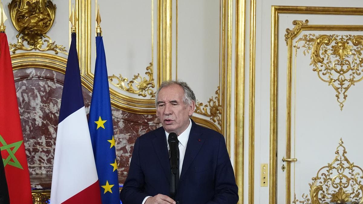 El primer ministro francés, François Bayrou