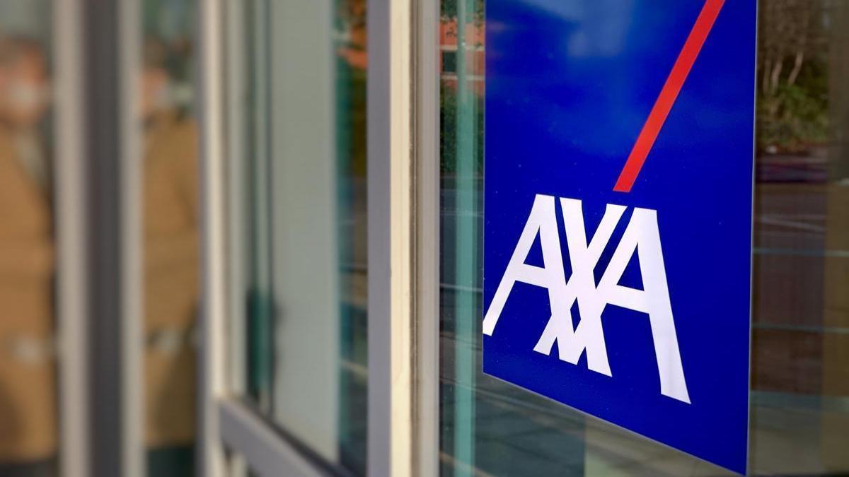 El logo de Axa Seguros Generales.