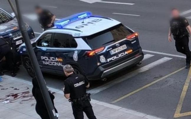 Intervención de la Policía Nacional en Almeria.