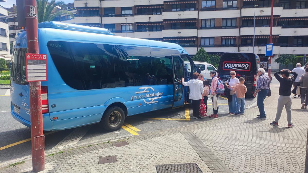 El Ayuntamiento de Elgoibar busca extender el servicio de Udalbus hasta Altzola.