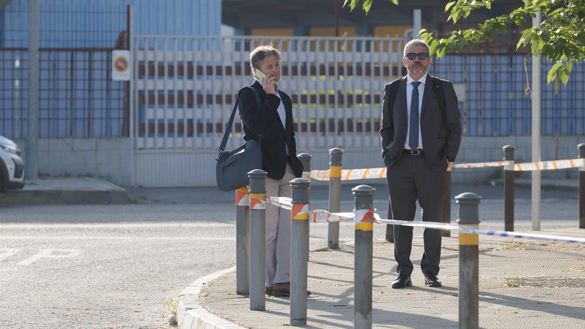 Oriol Pujol Ferrusola (c), a su llegada a la Audiencia Nacional, a 27 de abril de 2026.