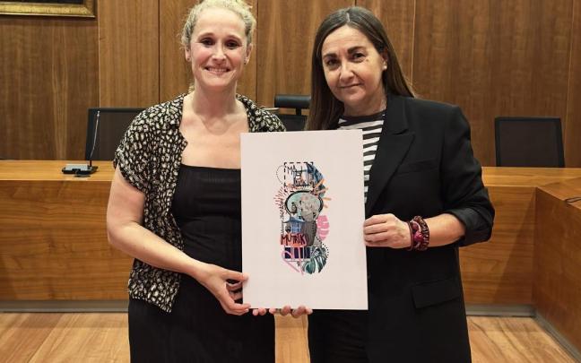 Eva Eizagirre da aurtengo jaietako kartelaren egilea / Udala Eva Eizagirre da aurtengo jaietako kartelaren egilea