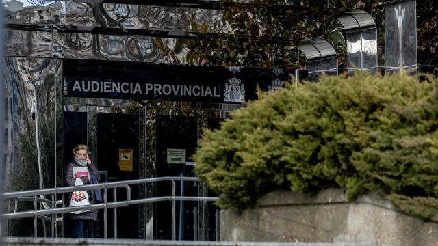 Exterior de la sede de la Audiencia Provincial de Madrid, a 28 de enero de 2026, en Madrid