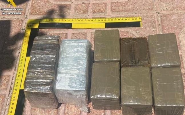 Imagen de droga confiscada