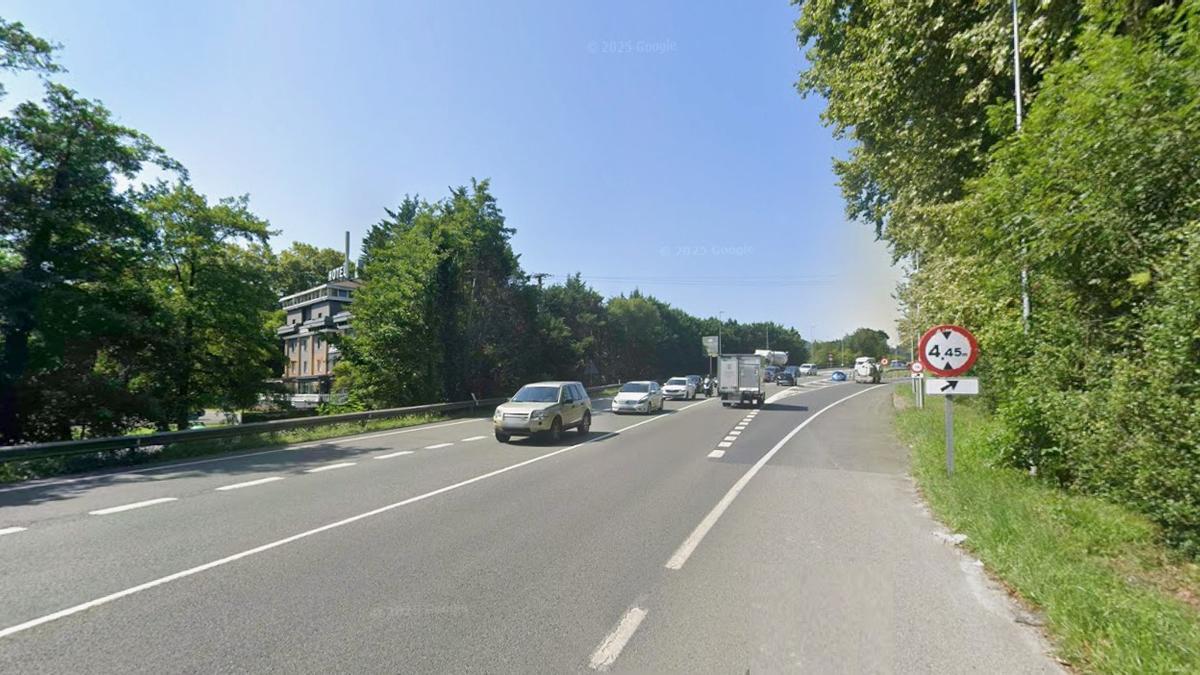 ugar del accidente. / GOOGLE MAPS