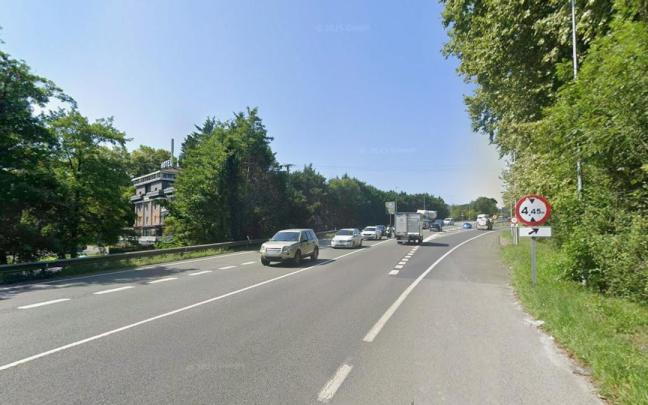 ugar del accidente. / GOOGLE MAPS