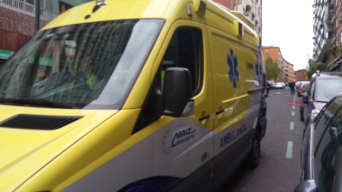 Imagen de una ambulancia.