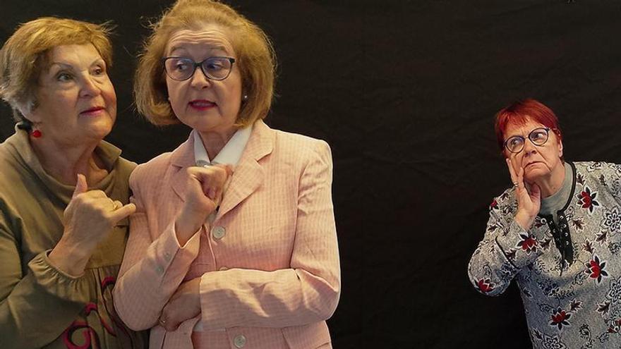 Las actrices de Antzia Teatro representarán 'Bendito Silencio'