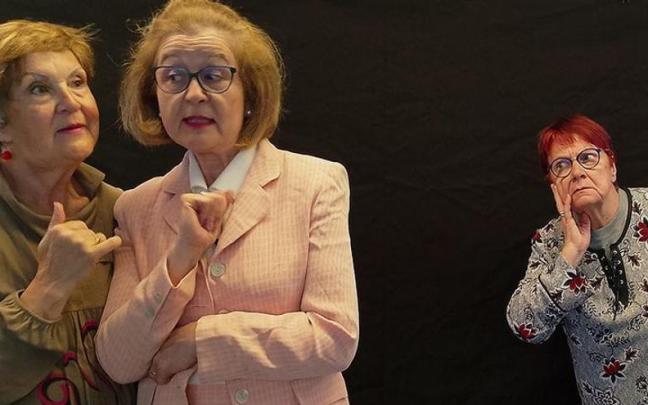 Las actrices de Antzia Teatro representarán 'Bendito Silencio'