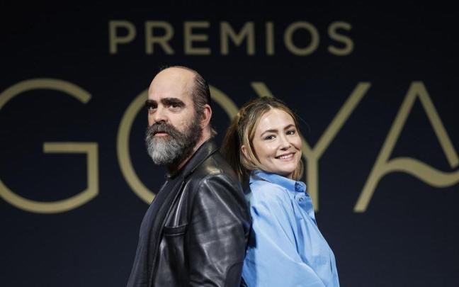 Luis Tosar y Rigoberta Bandini, presentadores de la 40 edición de los Premios Goya.