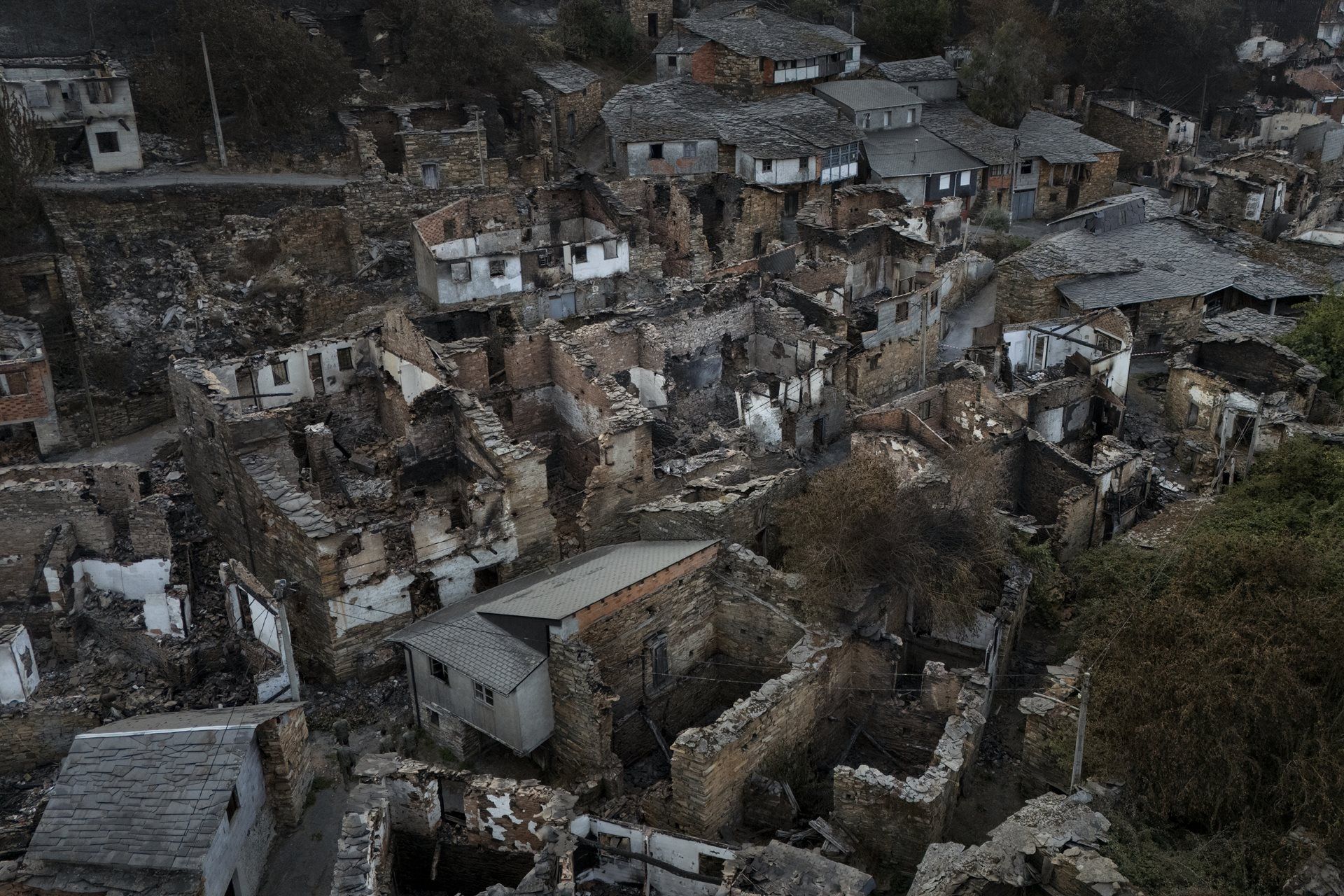 'Tierra quemada', la foto de Brais Lorenzo