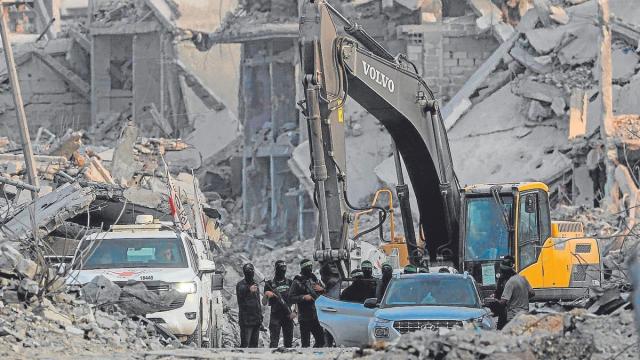 Hamás insiste en la falta de maquinaria para encontrar a los cinco rehenes en Gaza