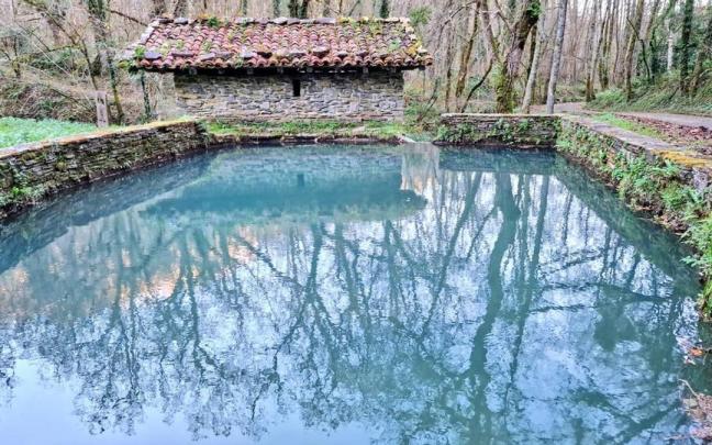 Ruta de los molinos de Agorregi, ubicada en el Parque Natural de Pagoeta