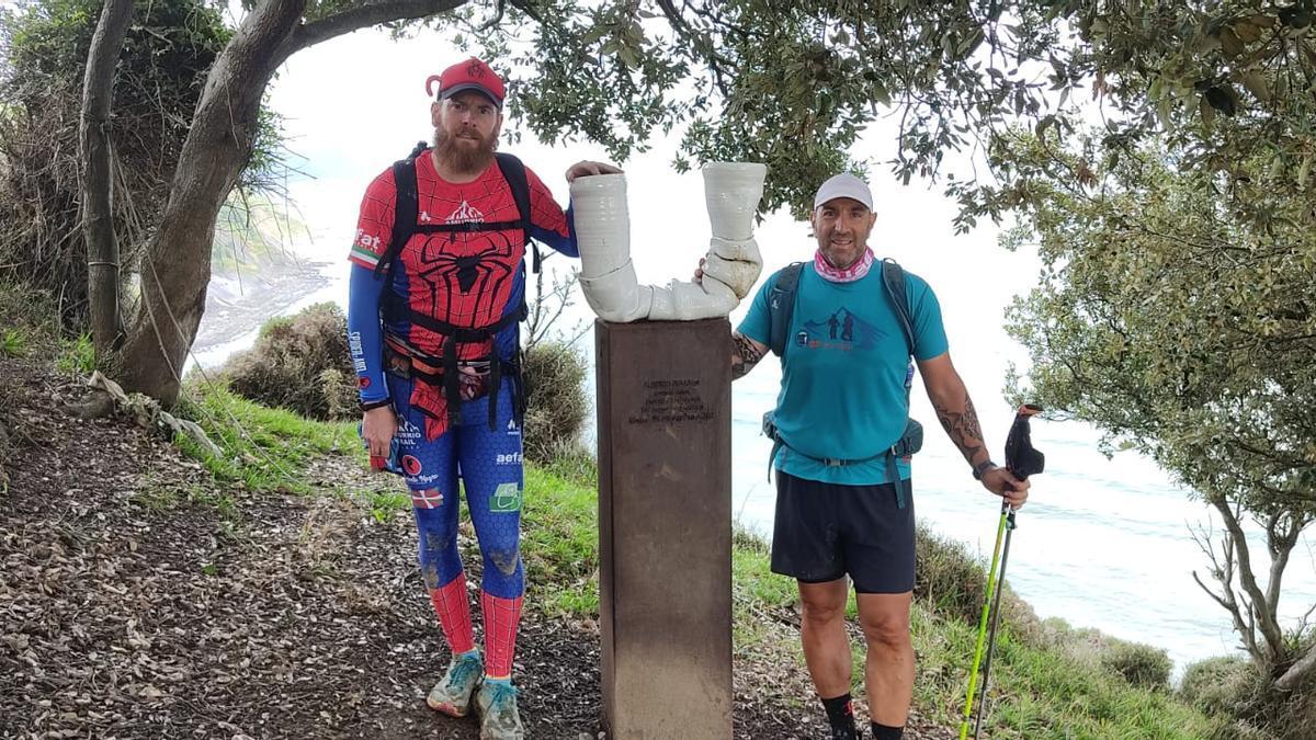 Reto solidario: Gonzalo Pérez inicia la quinta etapa entre Lekeitio y Gernika